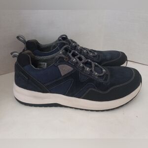 Clarks Wellman Trail AP Blue Seude Lace Up Waterproof Sneakers Mens 10.5